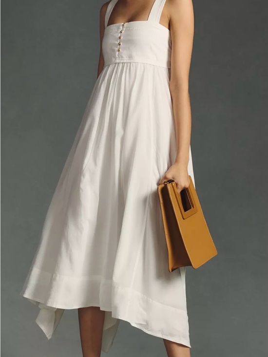 Pilcro Dresses & Skirts - Pilcro Asymmetrical Babydoll Dress